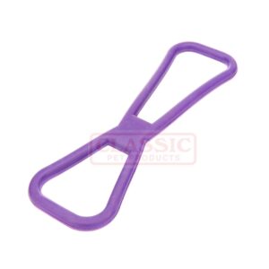 Dog Toy Solid Rubber Tug 320mm - Purple | CLASSIC