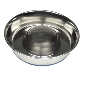 Dog Slow Feeder Bowl Stainless Steel 2600ml | Classic