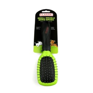 Pet Dog Cat Brush Double Grooming - Sided Grooming -  Small | CLASSIC