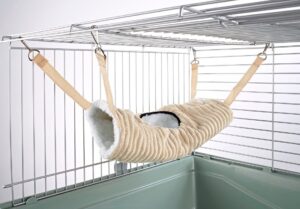 Pet Rat Ferret Tunnel Tube Toy - Luxury Cream | Little Friends