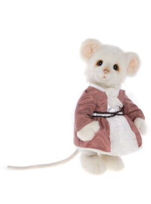 Charlie Bears Signature Collection Dormouse Jointed Plush Standing Mouse+
