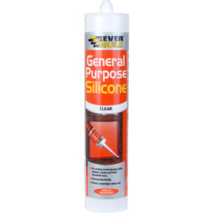 Everbuild GP Silicone 280ml Clear