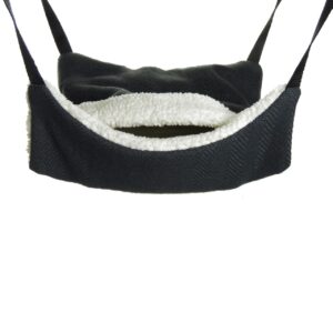 Pet Rat Ferret Chinchilla Fluffy Lined With Pouch - Grey Weave | Little Friends