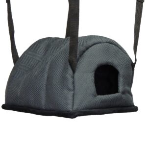 Pet Rat Ferret Chinchilla Cuddle Up Igloo - Grey Weave | Little Friends