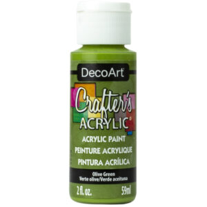 DecoArt Olive Green Crafters Acrylic 2oz