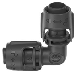Gardena Micro-Drip L-Joint 13 mm 1/2" 2 pk