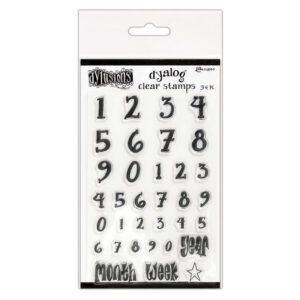 Ranger Dylusions Stamp Numerology