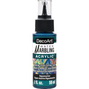 DecoArt Aquamarine 2oz Water Marbling Paint