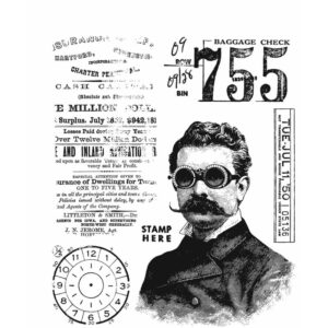 Art Gone Wild The Professor 2cling Stamps