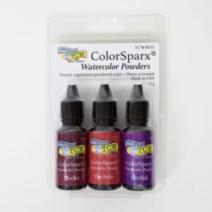 The Crafters Workshop Color Sparx Powders Berry Punch