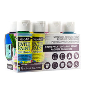 DecoArt 8 Colour Patio Paint Value Pack
