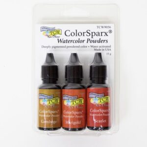 The Crafters Workshop Color Sparx Powders Sun Splash