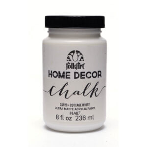 Cottage White Folkart Home Decor Chalk 8oz
