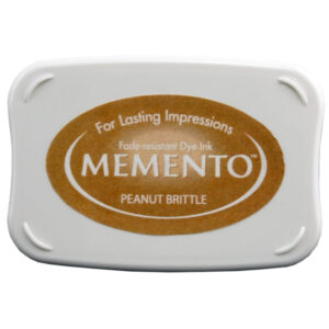 Tsukineko Peanut Brittle Memento Ink Pad