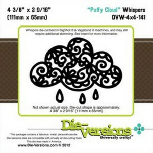 Die-Versions Whispers - Puffy Cloud