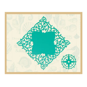 Artdeco Creations Con Cardinal Frame