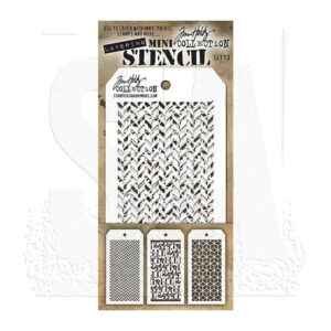 Art Gone Wild Mini Stencil Set 13