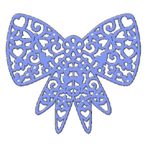 Sue Dix Filigree Bow Sweet Dixie Cutting Die