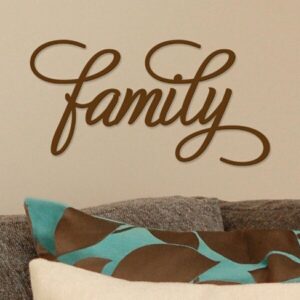 Die Cuts With A View Family - 1 Pieces - Brown - Miff