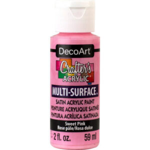 DecoArt Sweet Pink Crafters Multi-surface 2-oz.