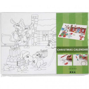 Creativ Christmas Calendar With Print Pack Of 5