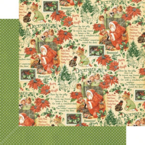 Graphic 45 December Montage Packs Of 10 Sheets