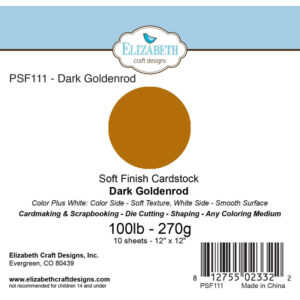 Elizabeth Craft Designs Dark Goldenrod
