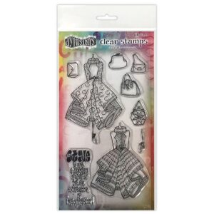 Ranger Dylusions Couture Stamp Sets Ladies Who Lunch, Duo