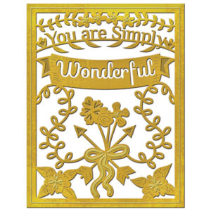 Spellbinders You Are Simply Wonderful