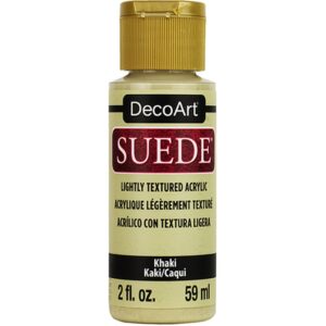 DecoArt Khaki Suede - 2oz.