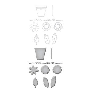 Spellbinders Posie Parts