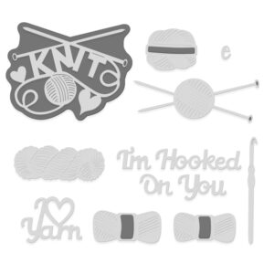 Knitting And Crocheting Accessories Sweet Dixie Cutting Die