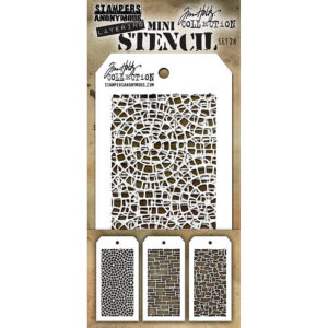 Art Gone Wild Mini Stencil Set 28