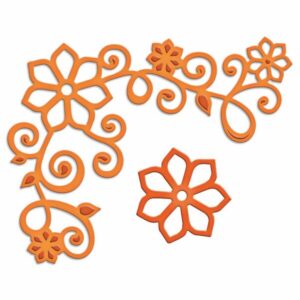 Spellbinders Floral Corner One