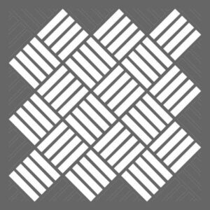 DecoArt Basketweave Stencil