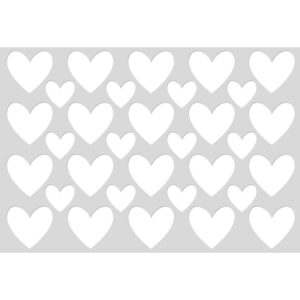 Kaisercraft Decorative Die Hearts C6