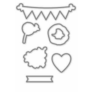 Simple Stories Always In My Heart 4x6 Dies