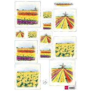 Marianne Design Bulb Fields Windmills Packs Of 10's