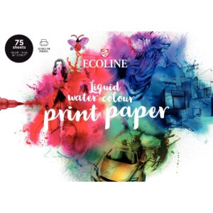 Ecoline Watercolour Printer Paper - 75 Sheets
