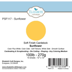 Elizabeth Craft Designs Sunflower