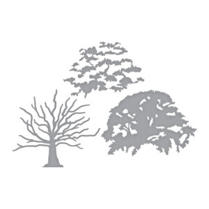 Spellbinders Layered Oak Tree Etched Die