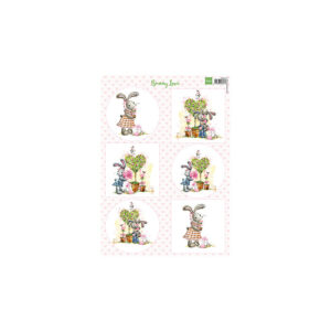 Marianne Design Bunny Love Packs Of 10s