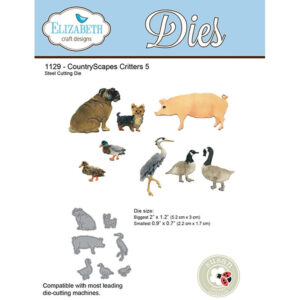Elizabeth Craft Designs Countryscapes Critters 5