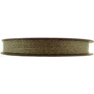 Open Weave Jute Ribbon Natural No.02 - 10mm X 9.1m