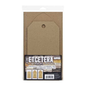 Art Gone Wild Tombstone Small Chipboard