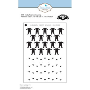 Elizabeth Craft Designs Baby Pyjamas Layering