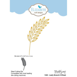 Elizabeth Craft Designs Leafy Branch 6 Wheat