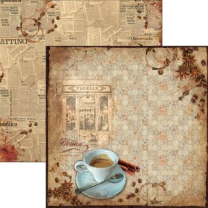 Ciao Bella 12"x12" Sheets X10 Caffe Florian