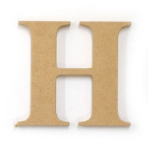 Kaisercraft Large H - 90mm