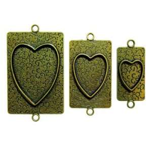 Spellbinders Hearts Two - Bronze